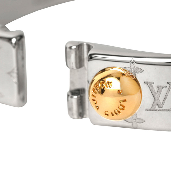 Louis Vuitton Nanogram Cuff Nanogram Silver - Picture 4 of 6